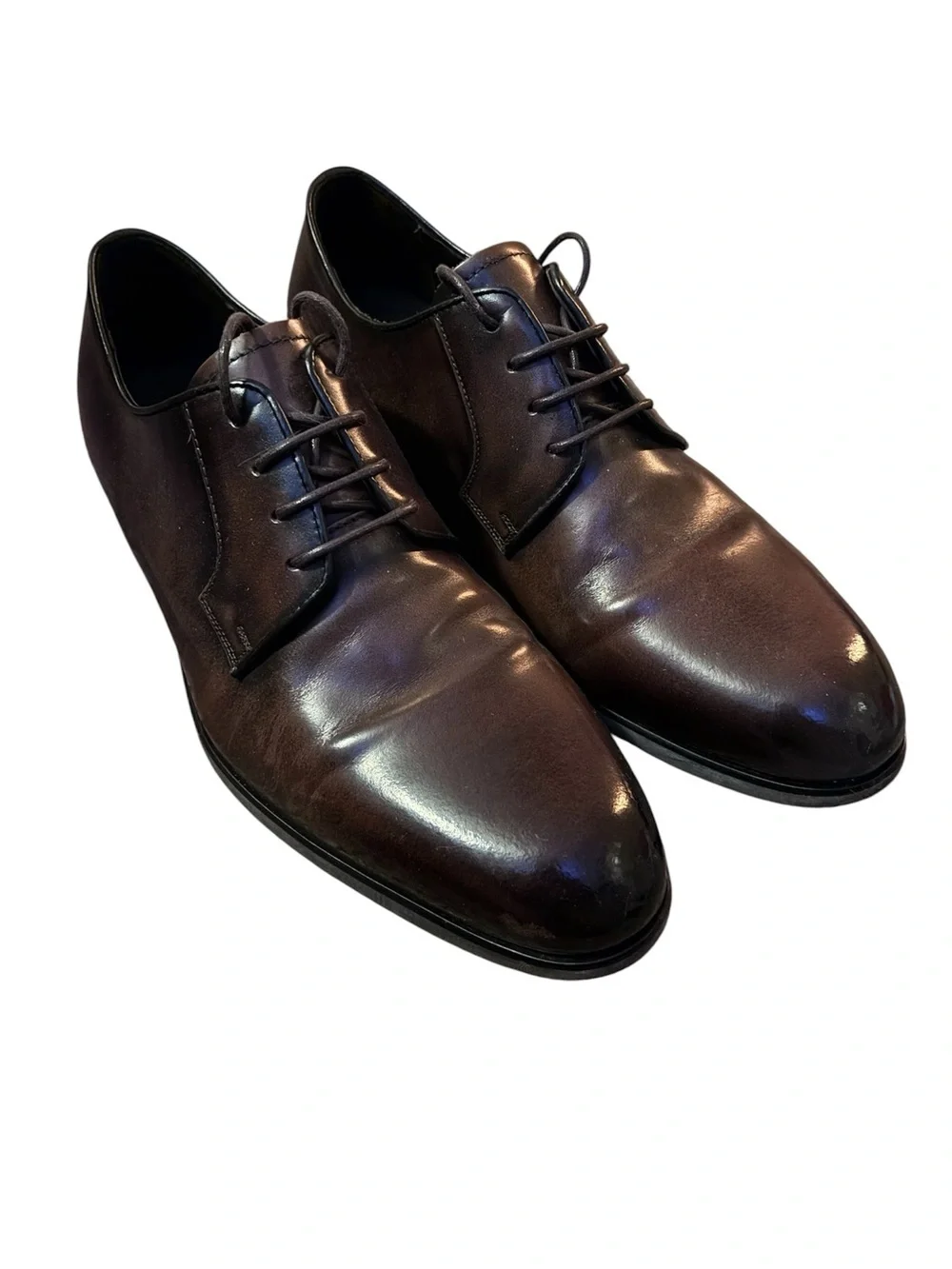 MELVIN by TANDY Brown Leather Dress Shoes – Men’s Size 6